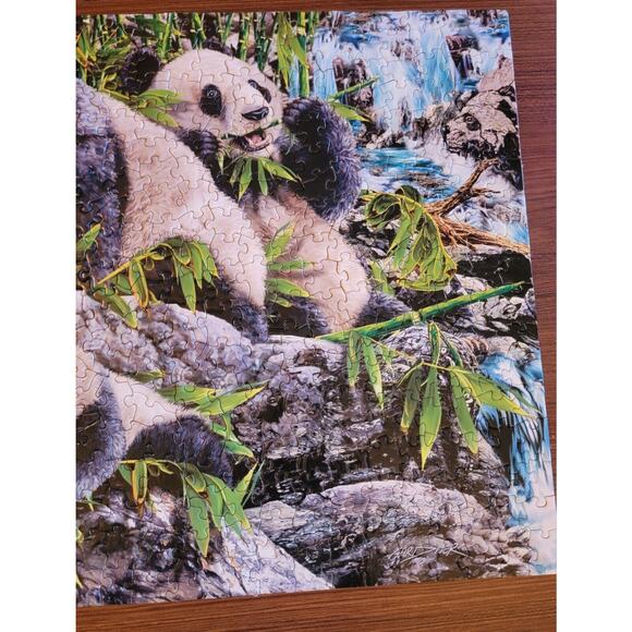 Panda Hidden Images 500 Piece Puzzle Complete - Picture 4 of 8